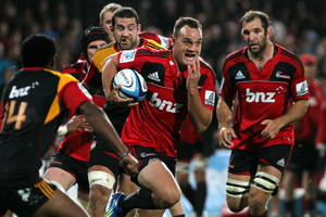 The Crusaders maintain a super standard of play. Photo / APN