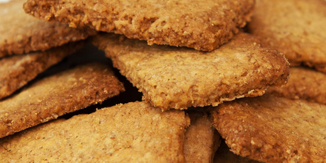 Serve bran biscuits plain or buttered. Photo / Jason Burgess