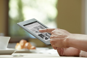 Amazon's Kindle e-reader. Photo / Supplied