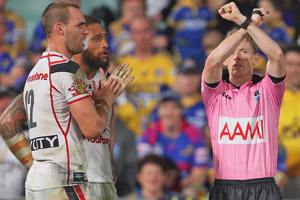 Manu Vatuvei will play against the Bulldogs despite being put on report last night. Photo / Getty Images