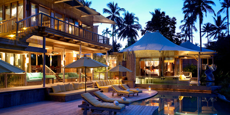 Soneva Kiri by Six Senses in Thailand was named best eco resort and spa in last year's World Travel Awards. Photo / Supplied