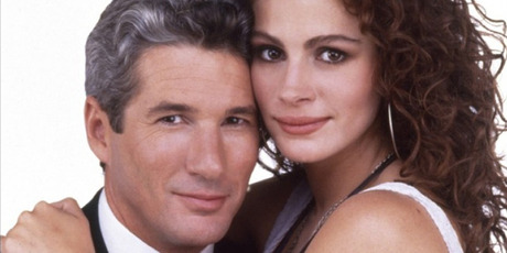 Richard Gere and Julia Roberts in the 1990 film Pretty Woman. Photo / Supplied