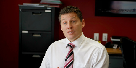 Andrew McKenzie, council chief financial officer, estimated $974 would be added to every Auckland ratepayer's bill if the $487 million were to be charged in one year, an unreasonable burden. Photo / Steven McNicholl