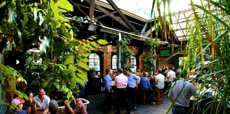 At Fort Street Union you'll be able to sit in a 100-year-old heritage building under an open roof. Photo / Supplied