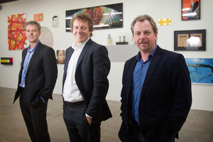James Parkinson , Ben Plumbly and Hamish Coney have proved the nay sayers wrong. Photo / Greg Bowker