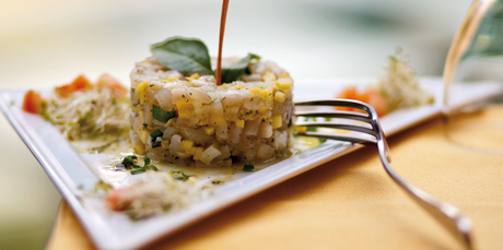 Tahitian snapper tartare. Photo / Supplied