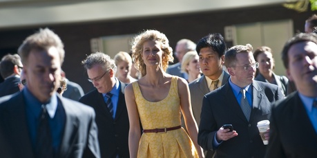 Fresh perspective: Laura Dern gets a new outlook in Enlightened. Photo / Supplied