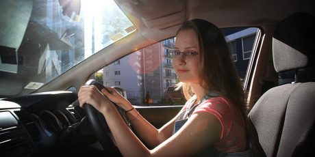 Driving student Maria Polishchuk has been taught the old rules but thinks learners will find it easier to adapt to the change. Photo / Greg Bowker