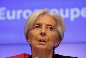 Christine Lagarde, Managing Director of the IMF. Photo / AP