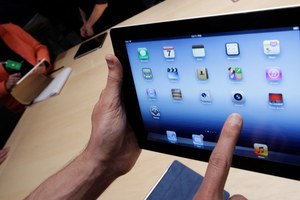 The new Apple iPad has been accused of being too hot to hold. Photo / AP