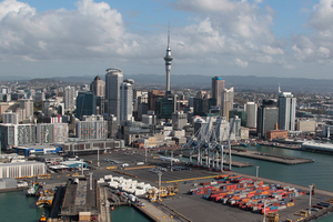 Ports of Auckland issued a two-week notice on Thursday of an indefinite lockout. Photo / Brett Phibbs