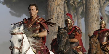 Caesar boldly crossed the Rubicon with his troops in 49BC, initiating a successful civil war against the Roman nobility. Photo / Supplied