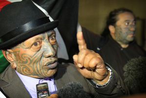 Tame Iti is no criminal mastermind. Photo / Greg Bowker