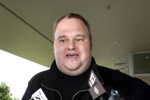 Kim Dotcom. Photo / Brett Phibbs