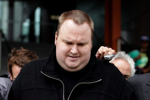 Kim Dotcom. Photo / Sarah Ivey