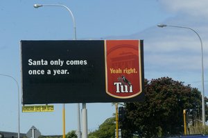 Tui billboards are often controversial. Photo / APN