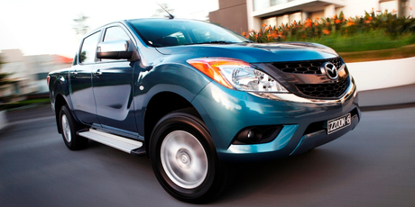 Mazda BT-50 ute. Photo / David Linklater.