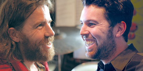 Chris O'Connor (left) and Julien Dyne.