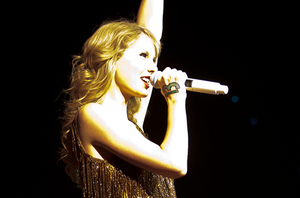 Taylor Swift performs at Vector Arena, Auckland. Photo / Dallas Pickering