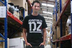 Torpedo7 co-founder and co-chief executive Luke Howard-Willis. Photo / supplied