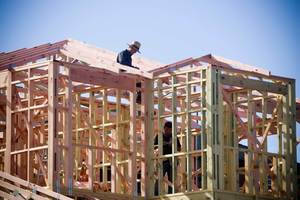 Housing construction is predicted to surge by 24.5 per cent in 2013. Photo / Paul Estcourt