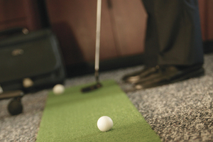 Passengers on selected Air New Zealand flights will have the opportunity to putt for prizes in-flight over the next five days. Photo / Thinkstock