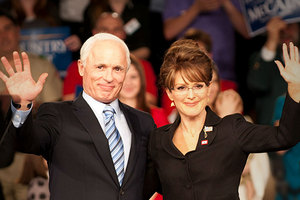 Julianne Moore plays Sarah Palin in the HBO movie Game Change. Photo / Supplied