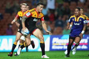 Sonny Bill Williams of the Chiefs in action during the round one Super Rugby match between the Chiefs and the Highlanders at Waikato Stadium. Photo / Getty Images