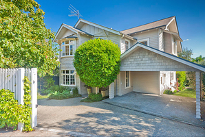 Actor Karl Urban is selling the family home in Jervois Rd. He says he loves the area and plans to buy another home in Herne Bay. Photo / Supplied