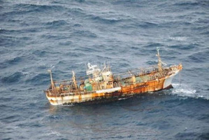 The Japanese fishing boat had been missing since the tsunami struck on March 11, 2011.
Photo / Supplied