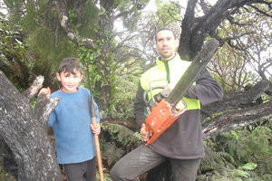 Odin Karetai, 6, and his father Paul Jason Fowler-Karetai, 40, both loved the sea, says Odin's mother. Photo / Supplied