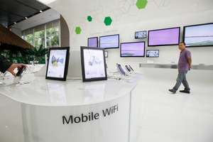 Huawei opened offices in New Zealand in 2005 and has scored supply deals for the ultra-fast broadband scheme. Photo / AP