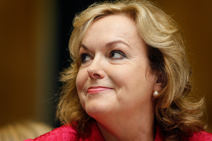 Judith Collins is ready to sue anyone who suggests she let out Michelle Boag's email. Photo / Sarah Ivey