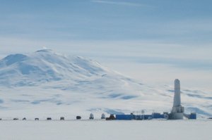 As part of the Andrill programme, scientists drilled under the Ross ice shelf to unlock the secrets of the Antarctic climate. Photo / Andrill