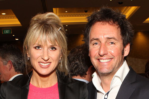 Kate Hawkesby and Mike Hosking. Photo / Supplied