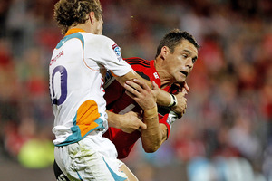 Dan Carter made his return to the Super 15 last weekend. Photo / Getty Images