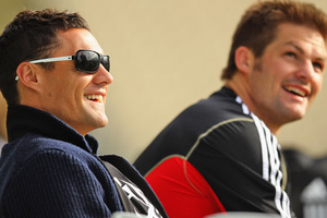 Dan Carter and Richie McCaw will still be playing at their standout level over the next few years. Photo / Getty Images
