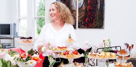 Kim Evans of Little and Friday has just released an eagerly anticipated cookbook of the sweet and savoury treats she makes for the cafe. Photo / Babiche Martens