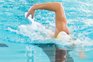 Hayley Palmer is within reach of qualification in the women's 50m freestyle. Photo / Ted Baghurst