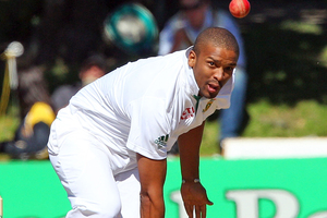 Vernon Philander leaves New Zealand as the fastest-rising bowler in the world game, up to No 9 in the international rankings. Photo / Getty Images