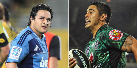 It was mixed results for the Blues and Warriors over the weekend. Photo / Greg Bowker and Getty Images