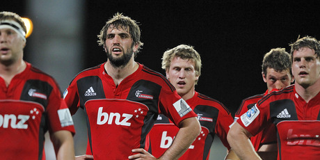 The Crusaders are in South Africa after playing their first home game in almost two years last week. Photo / Getty Images