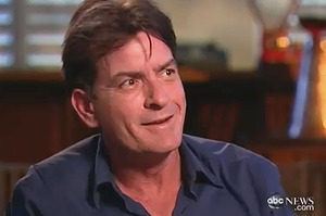 Charlie Sheen has apologised for his drug-addled behaviour last year. Photo / YouTube