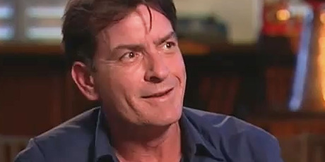 Charlie Sheen has apologised for his drug-addled behaviour last year. Photo / YouTube