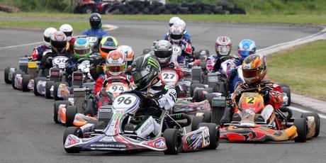 Aussie David Sera stamping his authority on the North Island champs last year. Photo / Fast Company