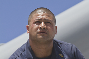 NZ actor John Tui in Battleship. Photo / Supplied