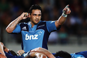 Piri Weepu of the Blues during the round five Super Rugby match between the Blues and the Hurricanes on March 23. Photo / Getty