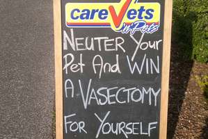 A sign spotted in Auckland. Photo / Supplied