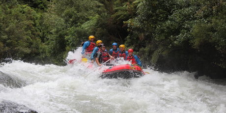 After a day of bumping and dunking on the Rangitaiki River and a soaking in a giant ball, a hot, spicy Mexican beer works a treat to warm you up. Photo / Supplied