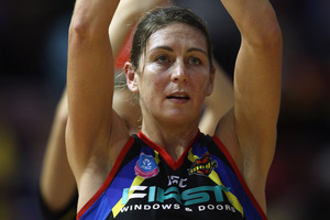 Irene van Dyk of the Magic. Photo / Getty Images